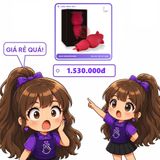 Bông Hồng Bú chính hãng - 7 chế độ rung, silicone mềm mại, chất liệu an toàn cho da - giao hàng che tên kín đáo