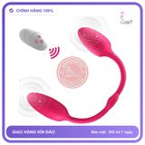 Trứng Rung YcsLust Hai Đầu Điều Khiển Từ Xa chính hãng - 10 chế độ rung, rung êm không tiếng động, silicone y tế - giao hàng che tên kín đáo