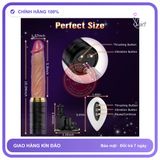 Dương Vật Giả rung nhấp chuyển động đẩy tới và lui 7 Chế Độ Cao chính hãng - 7 chế độ rung, sạc USB, điều khiển từ xa - giao hàng che tên kín đáo