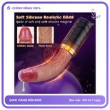 Dương Vật Giả rung nhấp chuyển động đẩy tới và lui 7 Chế Độ Cao chính hãng - 7 chế độ rung, sạc USB, điều khiển từ xa - giao hàng che tên kín đáo
