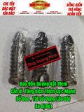 ( Silicon Cao Cấp Co Giãn Tốt Tái Sử Dụng Lâu Dài) Bao Đôn Dương Vật 19cm, Cẩn Bi Bao Sướng 