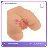 Búp Bê Bán Thân Mông Silicon Hoa Hồng chính hãng - silicone mềm mại, chất liệu an toàn cho da, dễ vệ sinh - giao hàng che tên kín đáo