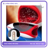 Máy hút và mút cực mạnh Leten Erotic Lips chính hãng - sạc usb, có sưởi ấm, silicone mềm mại - giao hàng che tên kín đáo