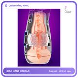 Âm Đạo Giả Leten AMT AirCraft Rung Rên Co Bóp + Massage Êm Ái chính hãng - sạc USB, rung êm không tiếng động, chống nước - giao hàng che tên kín đáo
