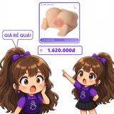 Bán Thân Chổng Mông Tư chính hãng - silicone mềm mại, chất liệu an toàn cho da, dễ vệ sinh - giao hàng che tên kín hàng có sẵn