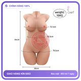 Bán Thân Cỡ Lớn 3D chính hãng - chất liệu an toàn cho da, dễ vệ sinh, êm ái khi dùng - giao hàng che tên kín hàng có sẵn