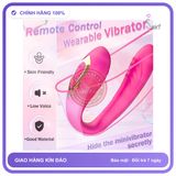 Trứng Rung Chữ C Rung Ngoáy Khám Phá Đỉnh Cao Khoái Cảm chính hãng - 10 chế độ rung, sạc USB, điều khiển từ xa - giao hàng che tên kín hàng có sẵn