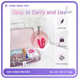 Trứng Rung Chữ C Rung Ngoáy Khám Phá Đỉnh Cao Khoái Cảm chính hãng - 10 chế độ rung, sạc USB, điều khiển từ xa - giao hàng che tên kín hàng có sẵn