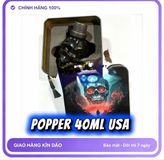 Chai hít tăng khoái cảm Popper 40ml Hàng Chính Hãng USA Popper Đầu Lâu 40ml, Dòng Siêu Mạnh Phê Lâu, Cho Ng Lờn, Rất Mạnh