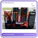 Chai xịt kéo dài thời gian nam MAXMAN Hàng Công Ty Chai Xịt Kéo Dài Thời Gian Quan, Giúp Cương Cứng, Chống Xìu, Tác Dụng Nhanh Chóng, che tên sản phẩm