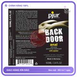 Gel Bôi Trơn Gốc Silicon Pjur Back Door Relaxing Của Đức chính hãng - gốc nước không dính rít, dung tích 30ml, dùng được cho hậu môn - hàng có sẵn