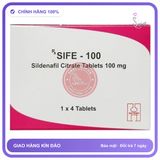 Thuốc Dường Dương Sife 100mg chính hãng - chất liệu an toàn cho da, dễ vệ sinh, êm ái khi dùng - giao hàng che tên kín đáo