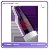 Âm Đạo Giả Leten Turbo Charger chính hãng - 10 chế độ rung, rung nhấp chuyển động đẩy tới và lui tự động, silicone y tế - giao hàng che tên kín đáo