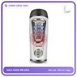 Âm Đạo Giả Đa Năng Migyy Prince Lu ba Máy rung nhấp chuyển động đẩy tới và lui hút và mút cực mạnh Tự Động chính hãng - 10 chế độ rung, sạc USB, rung nhấp chuyển động đẩy tới và lui tự động 