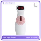 Âm Đạo Giả Cute Robot Bú Hút Co Thắt Tự Động chính hãng - 10 chế độ rung, sạc usb, rung nhấp chuyển động đẩy tới và lui tự động - giao hàng che tên kín đáo