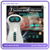 Âm Đạo Giả Cute Robot Bú Hút Co Thắt Tự Động chính hãng - 10 chế độ rung, sạc usb, rung nhấp chuyển động đẩy tới và lui tự động - giao hàng che tên kín đáo