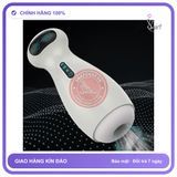 Âm Đạo Giả Cute Robot Bú Hút Co Thắt Tự Động chính hãng - 10 chế độ rung, sạc usb, rung nhấp chuyển động đẩy tới và lui tự động - giao hàng che tên kín đáo