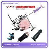 Máy rung nhấp chuyển động đẩy tới và lui Siêu Mạnh Cho Nữ chính hãng - điều khiển từ xa, rung nhấp chuyển động đẩy tới và lui tự động, silicone mềm mại - giao hàng che tên kín đáo