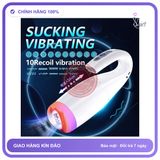 Máy SWAN CUP 12 Chế Độ – Rên Tỏa Nhiệt chính hãng - 12 chế độ rung, sạc USB, silicone cao cấp - giao hàng che tên kín đáo