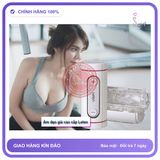 Cốc Cao Cấp Space Capsule Flip Masturbation Cup Leten chính hãng - silicone mềm mại, chất liệu an toàn cho da, dễ vệ sinh - giao hàng che tên kín đáo