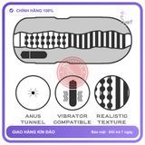 Cốc Lovetoy Hình Hậu Môn Có Rung chính hãng - silicone mềm mại, chất liệu an toàn cho da, dễ vệ sinh - giao hàng che tên kín đáo