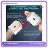 Cốc Tự Động Aircraft Cup 10 Tần Số Rung chính hãng - chất liệu an toàn cho da, dễ vệ sinh, êm ái khi dùng - giao hàng che tên kín đáo