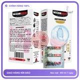 Bao cao su size 49mm Maxxmen Invisible 002, công chính hãng - siêu mỏng, nhiều gel bôi trơn, hộp 10 cái - giao hàng che tên kín đáo