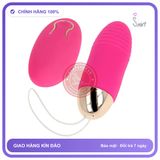 Trứng Rung Remote Control Vibrating Egg Điều Khiển Từ Xa chính hãng - chất liệu an toàn cho da, dễ vệ sinh, êm ái khi dùng - giao hàng che tên kín đáo