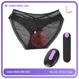 Quần Lót Rung Không Dây Mini Troll Mang Đến chính hãng - chất vải mềm mát, đường may tỉ mỉ, tôn dáng quyến rũ - giao hàng che tên kín đáo