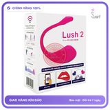 Lush 2 Siêu Phẩm Của Lovense Điều Khiển Bluetooth Không Giới Hạn chính hãng - điều khiển qua app, điều khiển từ xa, chất liệu an toàn cho da - giao hàng che tên kín đáo