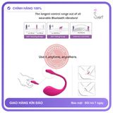 Lush 2 Siêu Phẩm Của Lovense Điều Khiển Bluetooth Không Giới Hạn chính hãng - điều khiển qua app, điều khiển từ xa, chất liệu an toàn cho da - giao hàng che tên kín đáo