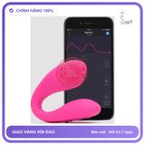 Máy Rung Điểm G Và Âm Vật Kết Hợp chính hãng - silicone y tế, chất liệu an toàn cho da, dễ vệ sinh - giao hàng che tên kín đáo