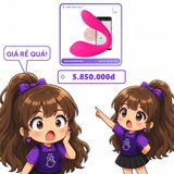 Máy Rung Điểm G Và Âm Vật Kết Hợp chính hãng - silicone y tế, chất liệu an toàn cho da, dễ vệ sinh - giao hàng che tên kín đáo