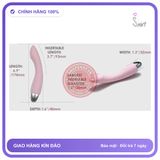 Máy Mát Xa Điểm G Svakom Amy Cao Cấp Sang Trọng chính hãng - sạc USB, chống nước, silicone mềm mại - giao hàng che tên kín đáo