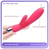 Svakom Barbara Rung Hai Nhánh Massage Cực Mạnh Pin Lâu chính hãng - sạc USB, chống nước, silicone mềm - giao hàng che tên kín đáo