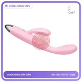 Dụng Cụ Massage Điểm G Svakom Coral Rung 2 Đầu chính hãng - sạc USB, silicone mềm mại, chất liệu an toàn cho da - giao hàng che tên kín đáo