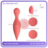 Svakom Siren 2 Đầu Kích Thích Đa Điểm Tăng chính hãng - 3 chế độ rung, sạc USB, silicone mềm mại - giao hàng che tên kín đáo