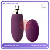Svakom Elmer Trứng Rung Tình Yêu Cao Cấp Điều Khiển Từ Xa chính hãng - 5 chế độ rung, sạc USB, chống nước - giao hàng che tên kín đáo