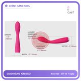 SVAKOM Iris Ngón Tay Móc Cua Thần Thánh Cho Phái Nữ chính hãng - 5 chế độ rung, silicone cao cấp, chất liệu an toàn cho da - giao hàng che tên kín đáo