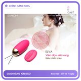 Svakom Elva Trứng Rung Kích Thích Âm Đạo Điều Khiển Từ Xa chính hãng - silicone mềm mại, chất liệu an toàn cho da, dễ vệ sinh - giao hàng che tên kín đáo