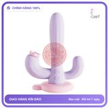 Dương Vật Giả Svakom Bernice 3 Đầu Rung Hút 10 Chế Độ chính hãng - 10 chế độ rung, silicone cao cấp, chất liệu an toàn cho da - giao hàng che tên kín đáo
