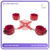 Dụng Cụ BDSM Trói Tay Chân Giúp Sub Hạnh Phúc Hơn chính hãng - chất liệu an toàn cho da, dễ vệ sinh, êm ái khi dùng - giao hàng che tên kín đáo