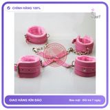 Dụng Cụ BDSM Trói Tay Chân Giúp Sub Hạnh Phúc Hơn chính hãng - chất liệu an toàn cho da, dễ vệ sinh, êm ái khi dùng - giao hàng che tên kín đáo