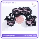 Combo Đồ Chơi Dành Cho Dân BDSM Gồm Bịt chính hãng - chất liệu an toàn cho da, dễ vệ sinh, êm ái khi dùng - giao hàng che tên kín đáo
