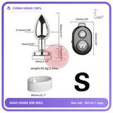 Trải Nghiệm Với Siêu Phẩm Phích Cắm Kim Loại chính hãng - 10 chế độ rung, sạc USB, điều khiển từ xa - giao hàng che tên kín đáo
