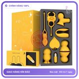 Trứng Rung Tình Yêu - Leten - 7 Đầu Thay Thế chính hãng - 3 mức rung, sạc usb, chống nước - giao hàng che tên kín đáo