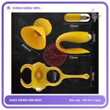 Trứng Rung Tình Yêu - Leten - 7 Đầu Thay Thế chính hãng - 3 mức rung, sạc usb, chống nước - giao hàng che tên kín đáo