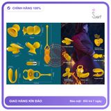 Trứng Rung Tình Yêu - Leten - 7 Đầu Thay Thế chính hãng - 3 mức rung, sạc usb, chống nước - giao hàng che tên kín đáo