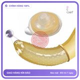 Bao Cao Su Có Viên Bi Lớn Ở Đầu Hộp 2 Chiếc chính hãng - siêu mỏng, có gai nổi, hộp 2 cái - giao hàng che tên kín đáo