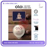 Bao Cao Su OLO 0.01 Xanh - Siêu Mỏng, Hộp 10 Cái chính hãng - hỗ trợ kéo dài, có hương thơm, ôm sát cảm giác thật - giao hàng che tên kín đáo